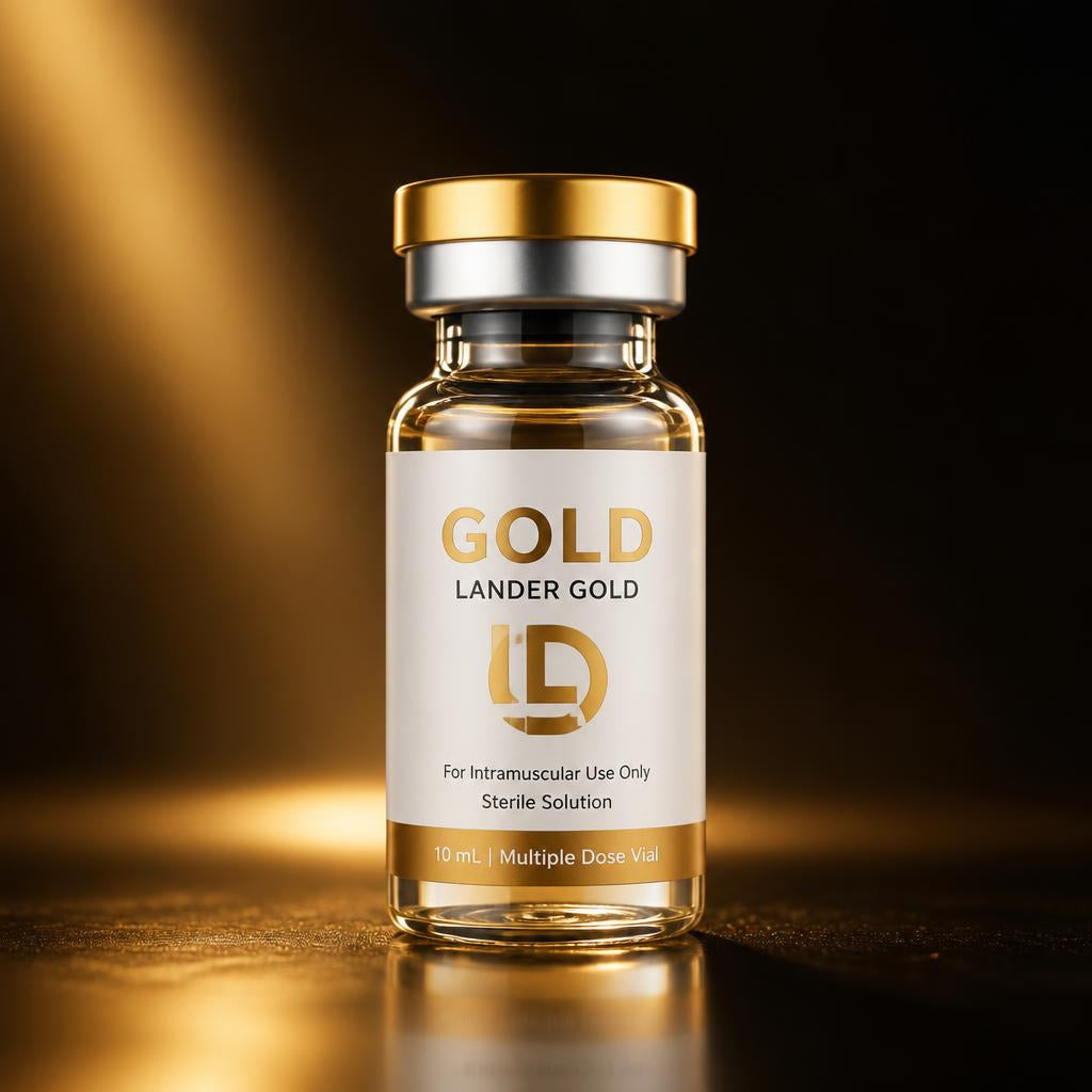 Vial Lander Gold
