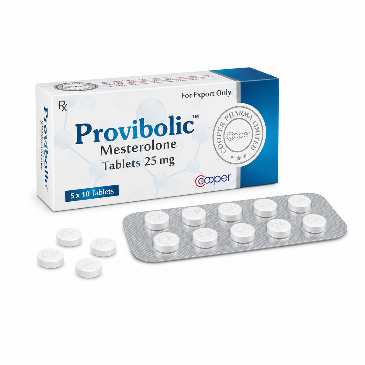 Cooper Provibolic 25 mg - Mesterolona