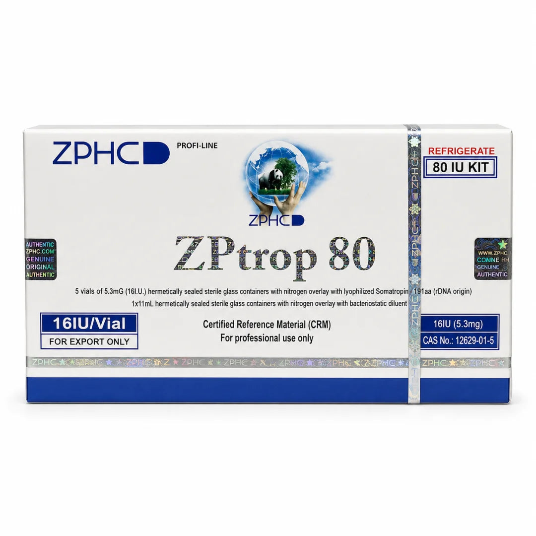 ZPHC Ztrop 80 UI - 5 Vials x 16 UI