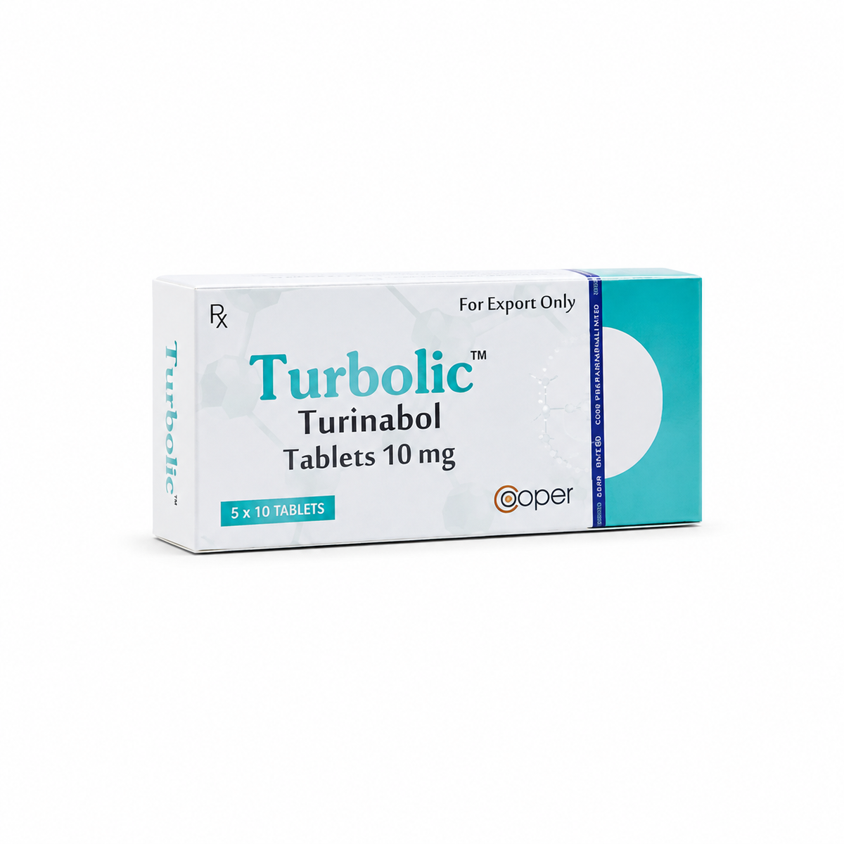 Cooper Turbolic 10 mg - 50 Comprimidos
