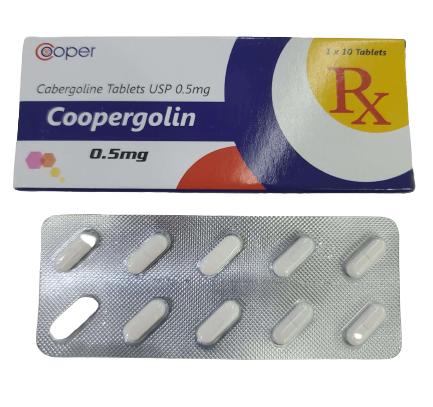 Cooper Coopergolin 0,5 mg - 10 Comprimidos