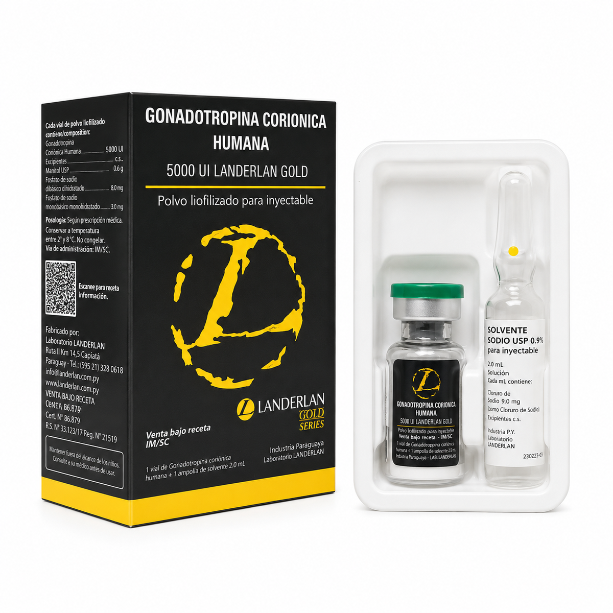 Gold HCG 5000 UI Gonadotropina