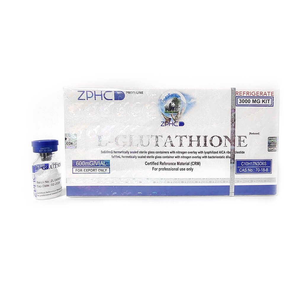 ZPHC L-Glutathione 3000 mg - 5 Vials