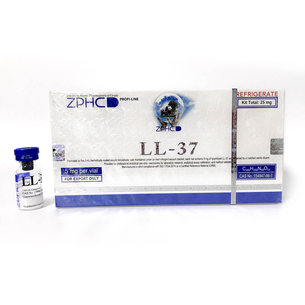 ZPHC LL-37 25 mg - 5 Vials x 5 mg
