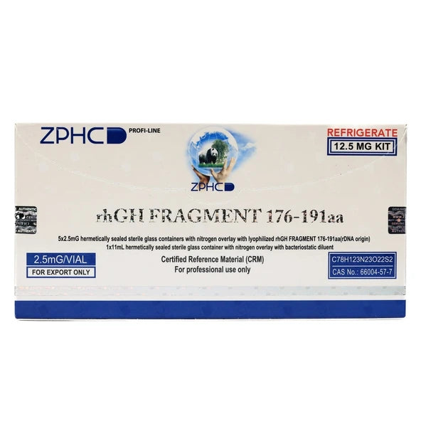 ZPHC HGH Fragment 2,5 mg 176-191AA - 5 Vials
