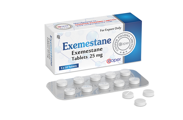 Cooper Exemestane 25 mg - 50 Tabletes