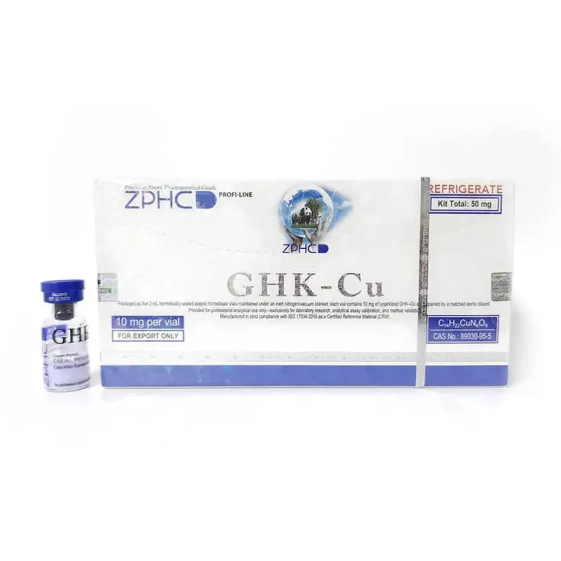 ZPHC GHK-Cu 50 mg - 5 Vials x 10 mg