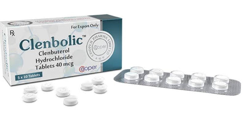 Cooper Clenbolic 40 mg - 50 Comprimidos