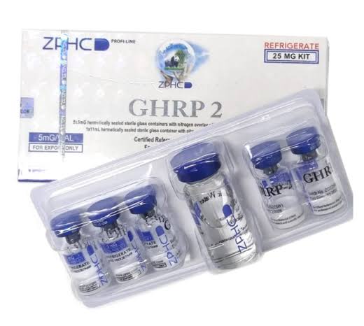 ZPHC GHRP-6 25 mg - 5 Vials x 5 mg