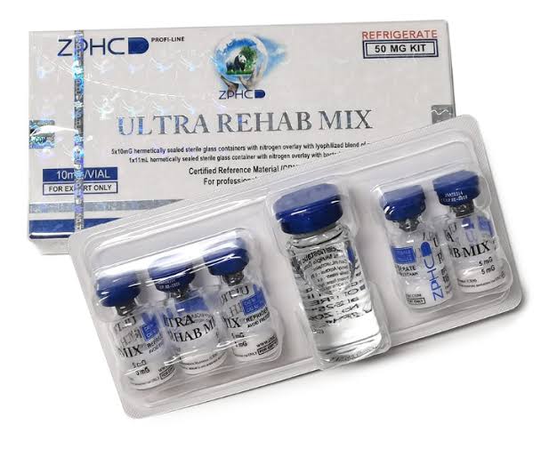 ZPHC Ultra Rehab Mix 50 mg - 5 Vials x 10 mg