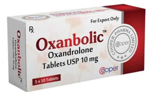 Cooper Oxanbolic 10 mg - 50 Comprimidos