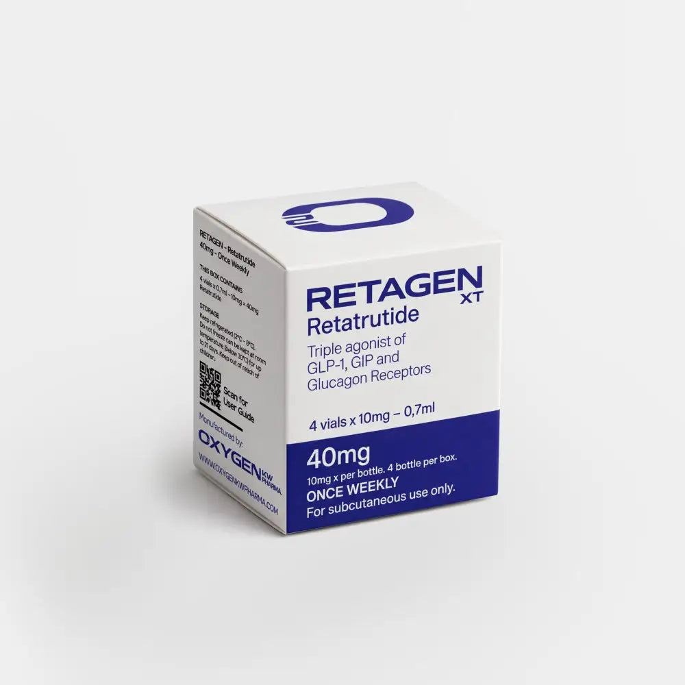 Oxygen Retatrutide 40 mg - 4 Vials x 10 mg