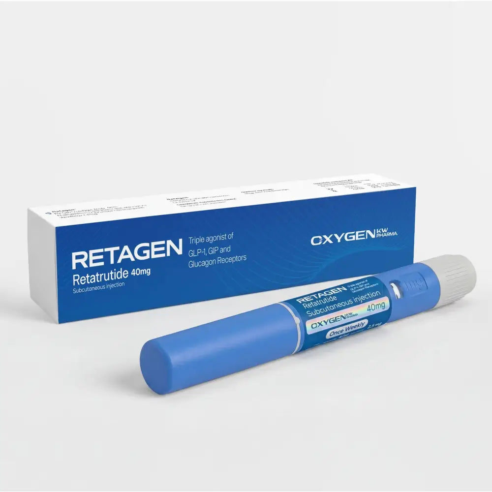 Oxygen Retatrutide 40 mg - 1 Vial + Diluente