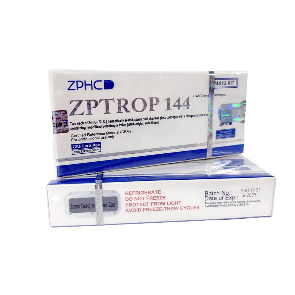 ZPHC Ztrop 144 UI - 2 Recargas